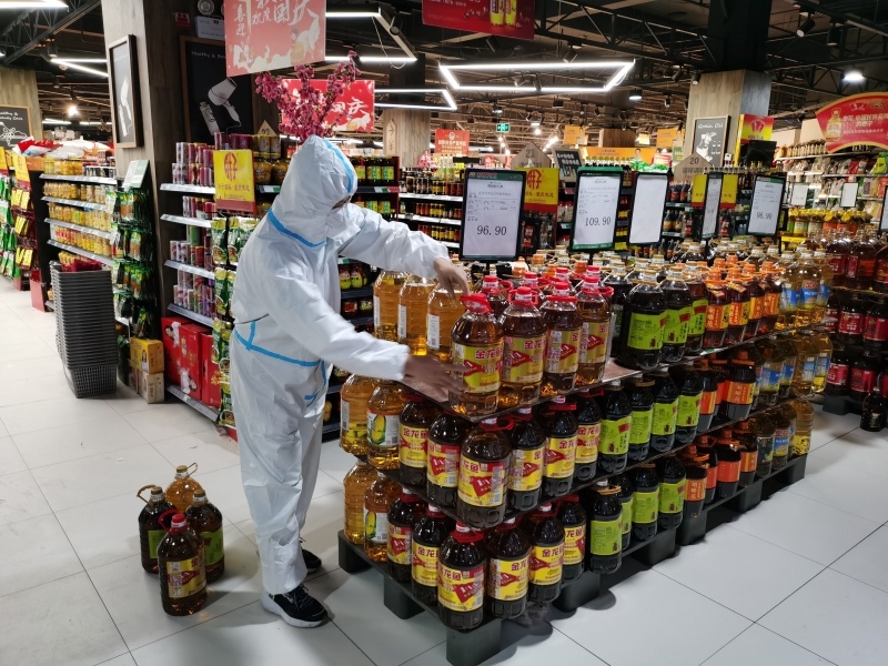 太原生鲜食品批发市场的繁荣景象